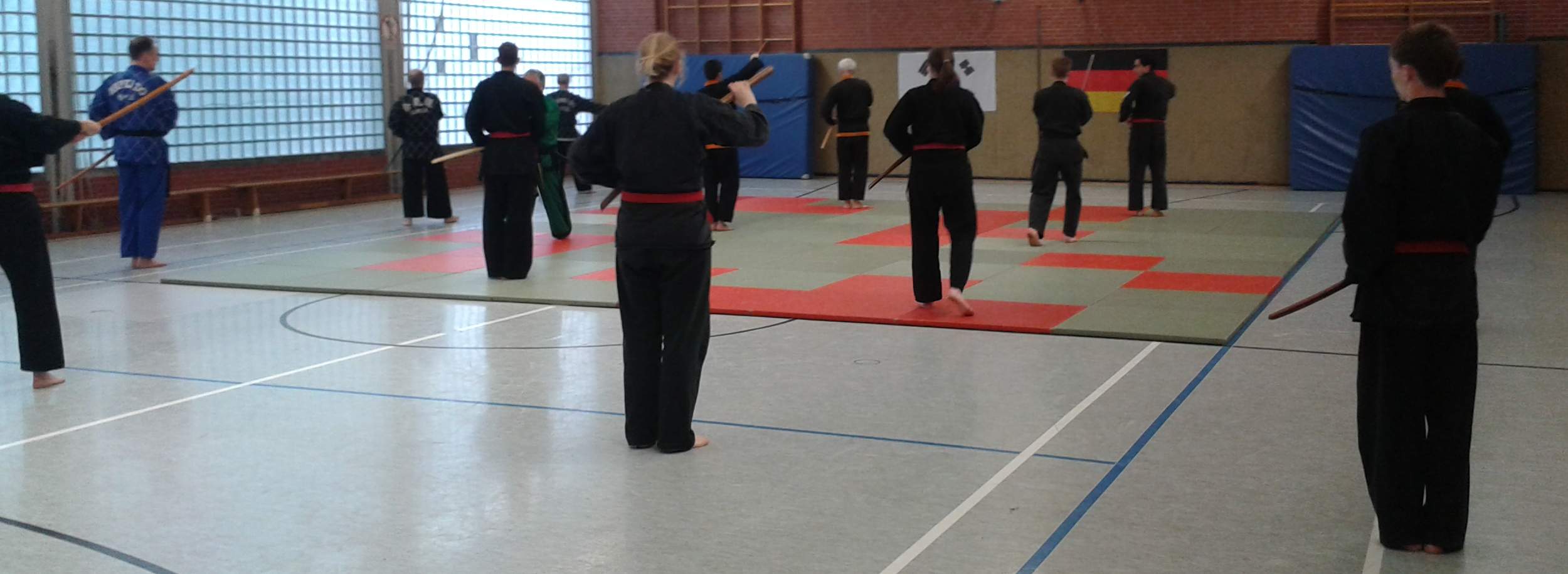 Training mit dem Schwert